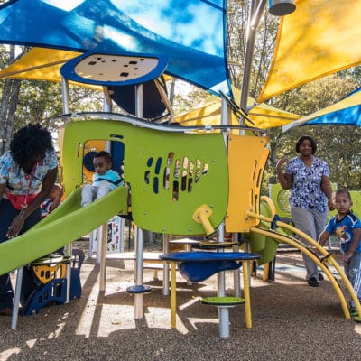 Smart Play with shade at Head Start Center