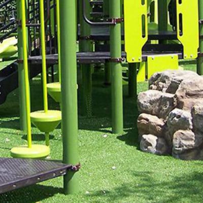 Synthetic Grass on playground