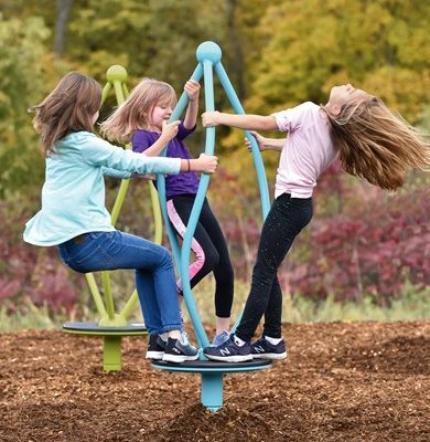 spinners 5 -12 year old playground equipment